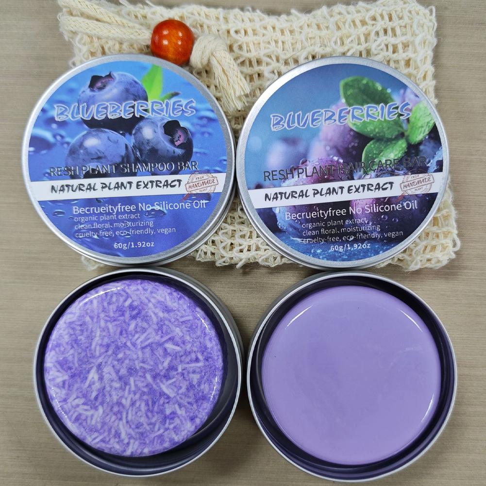 Hair Care Tonic - Sabun Sampo Blueberry Sabun Sampo Padat