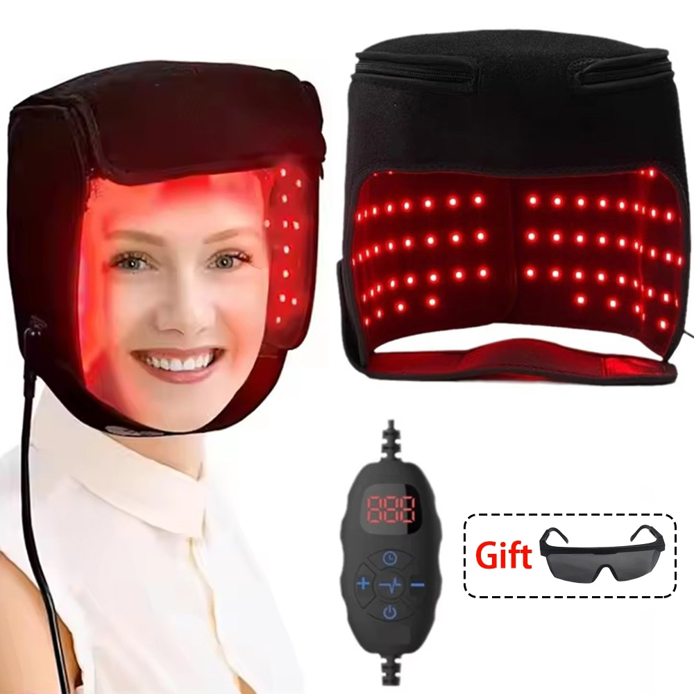 Hair Care Routine - Topi Terapi Lampu Merah LED untuk