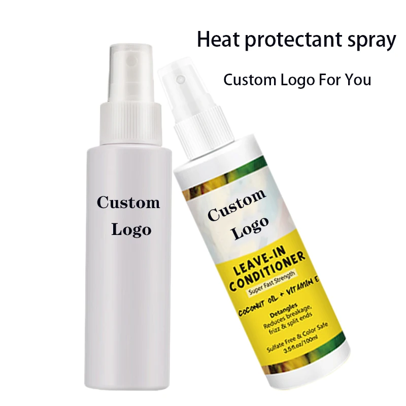 Hair Care Logo - Kustom Logo 100Ml melindungi panas rambut