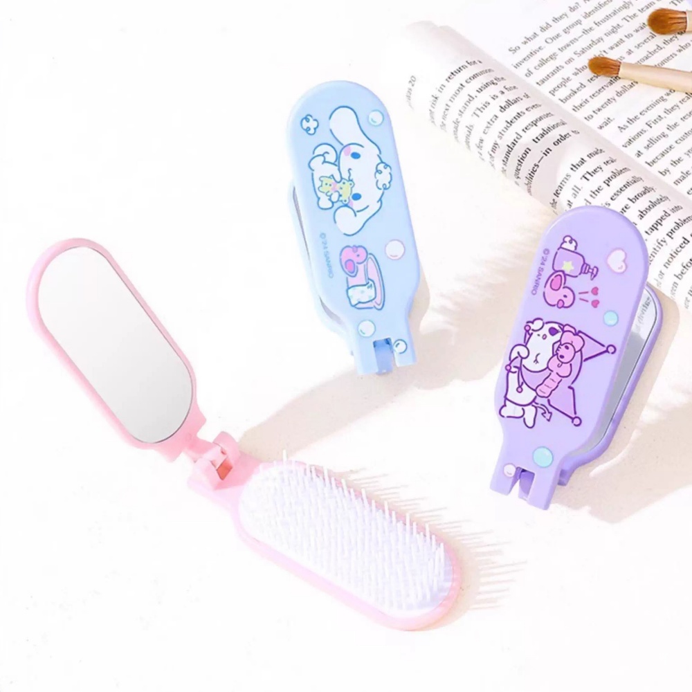 Hair Care In Japan - Sisir Perawatan Rambut Lipat Hello Kitty