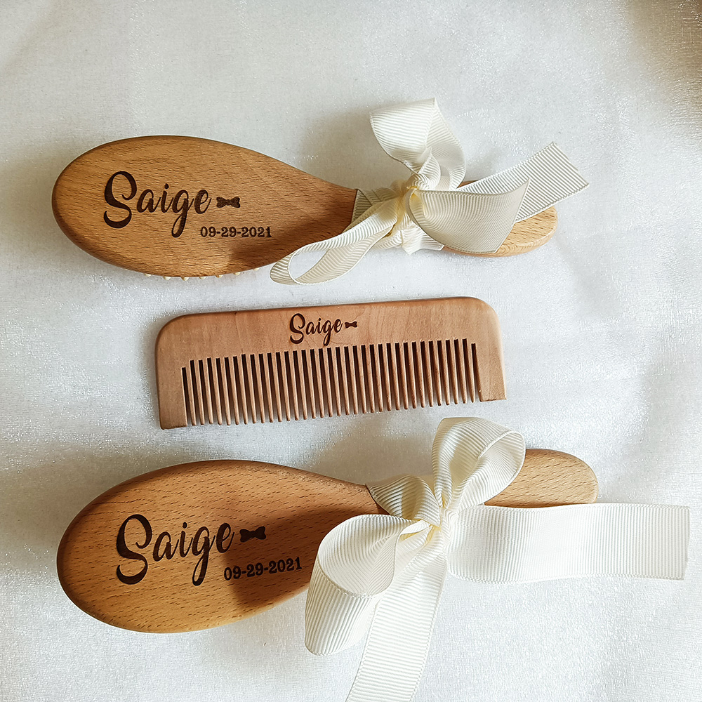 Hair Care Names - Nama Kustom Sisir Mandi Bayi Sikat