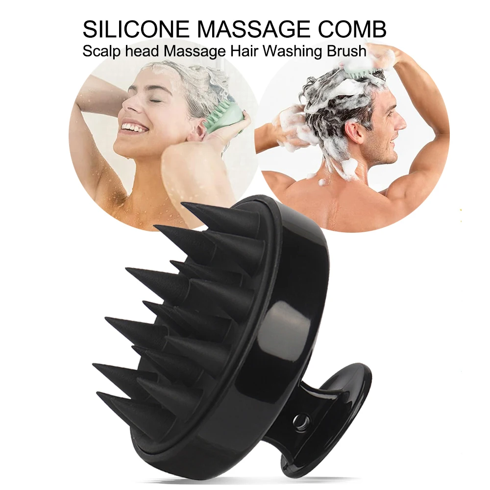 Hair Care Tonic - Sisir Pijat Kulit Kepala Kepala Silikon
