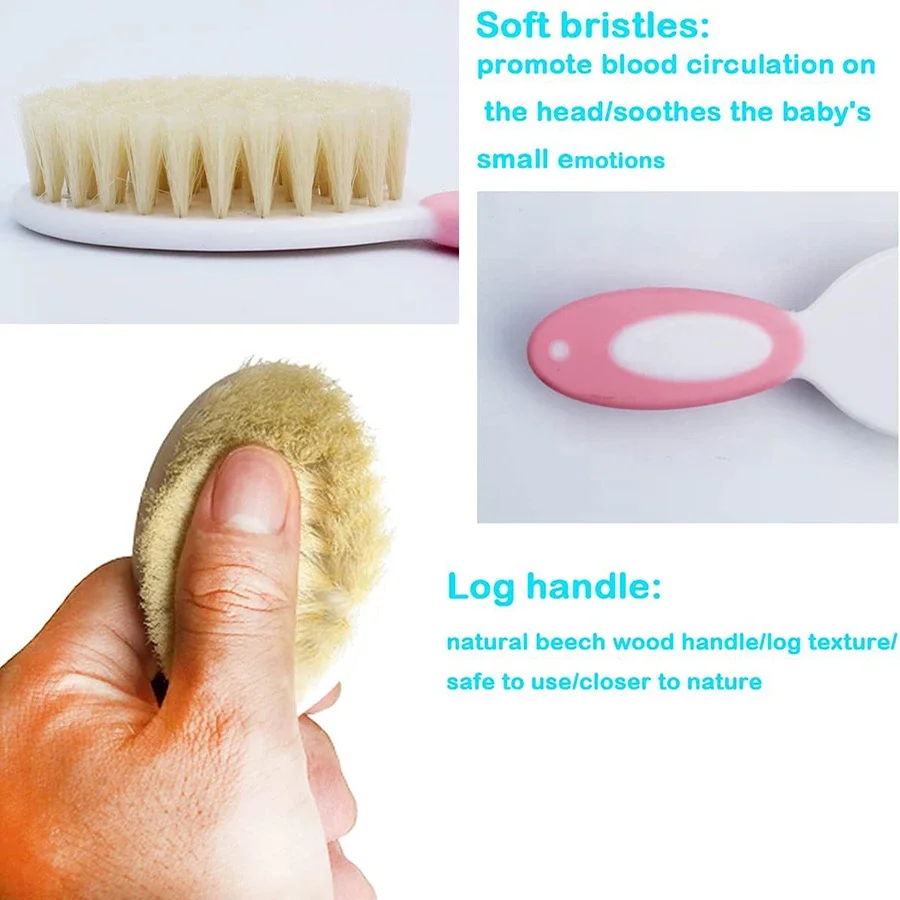 Set sikat rambut bayi, sisir l - Hair Care Routine ulasan dan harga
