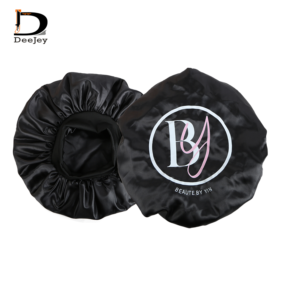 Bonet satin berlapis ganda den - Hair Care Logo ulasan dan harga