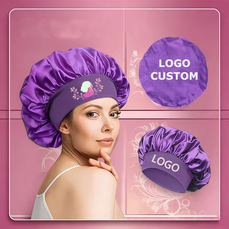 Bonet Sutra Satin, Penutup Kep - Hair Care Logo ulasan dan harga