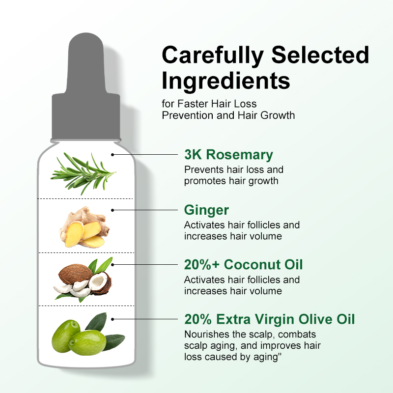 Minyak Rosemary PURC untuk Per - Hair Care Essence Oil ulasan dan harga
