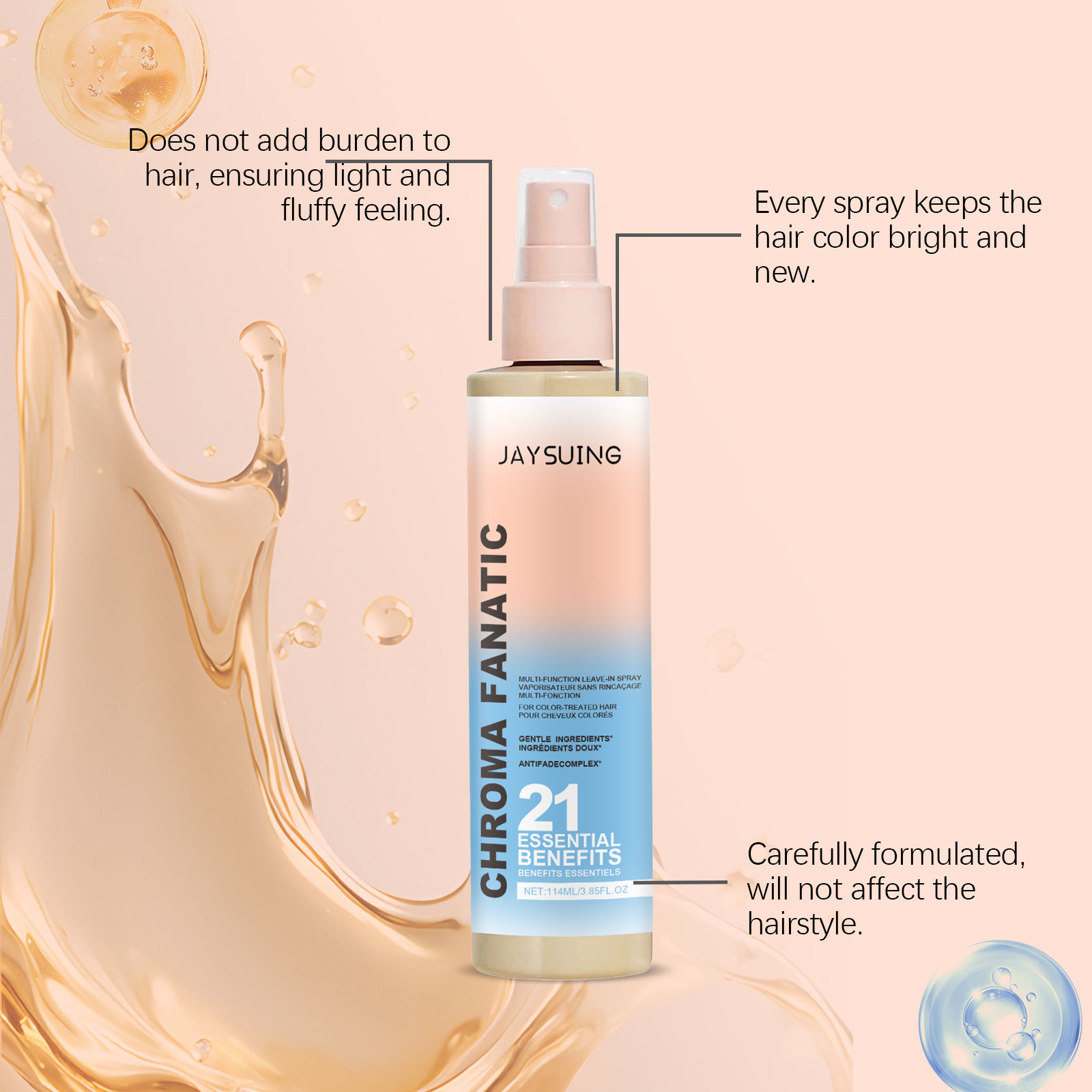 Semprotan Pelembab untuk Peraw - Hair Care Essence Oil ulasan dan harga