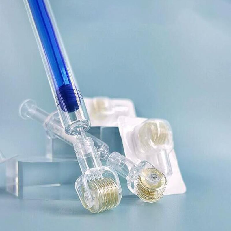 Microneedle Roller Stamp 0.25m - Hair Growth Serum Oil ulasan dan harga