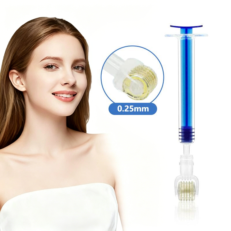 Microneedle Roller Stamp 0.25m - Hair Growth Serum Oil ulasan dan harga