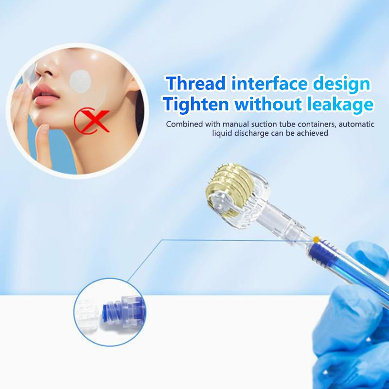 Microneedle Roller Stamp 0.25m - Hair Growth Serum Oil ulasan dan harga