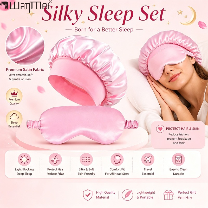    Set Masker Tidur Satin Bon - Hair Care Routine ulasan dan harga