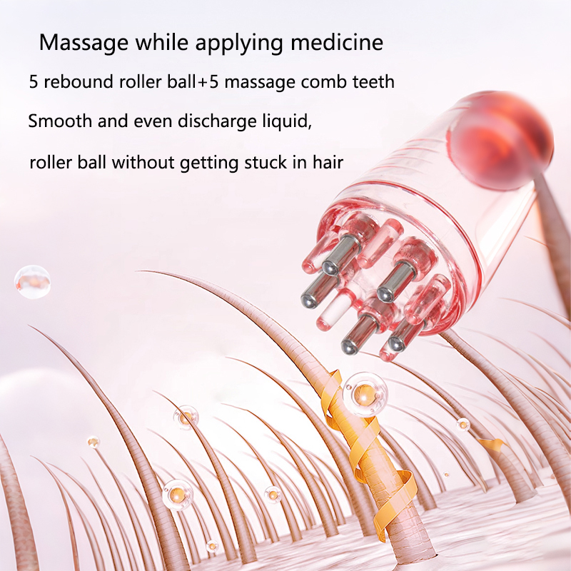 Alat Pijat Kepala Mini 6ml den - Hair Growth Serum Oil ulasan dan harga