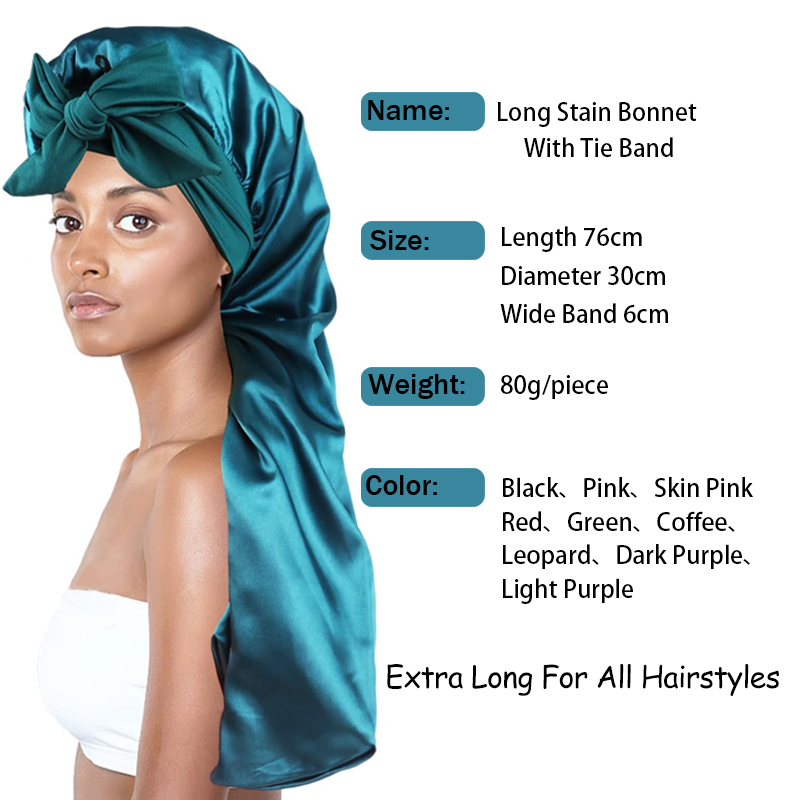 Logo kustom Bonnet Satin panja - Hair Care Logo ulasan dan harga