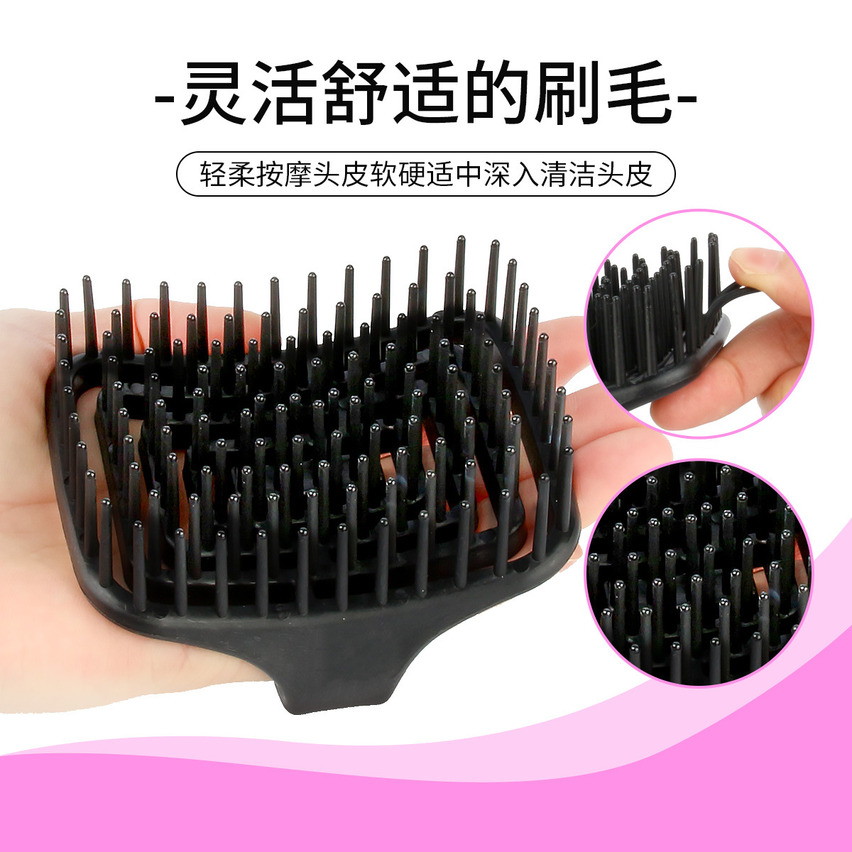 Sikat Pijat Kulit Kepala WANME - Hair Care Tonic ulasan dan harga