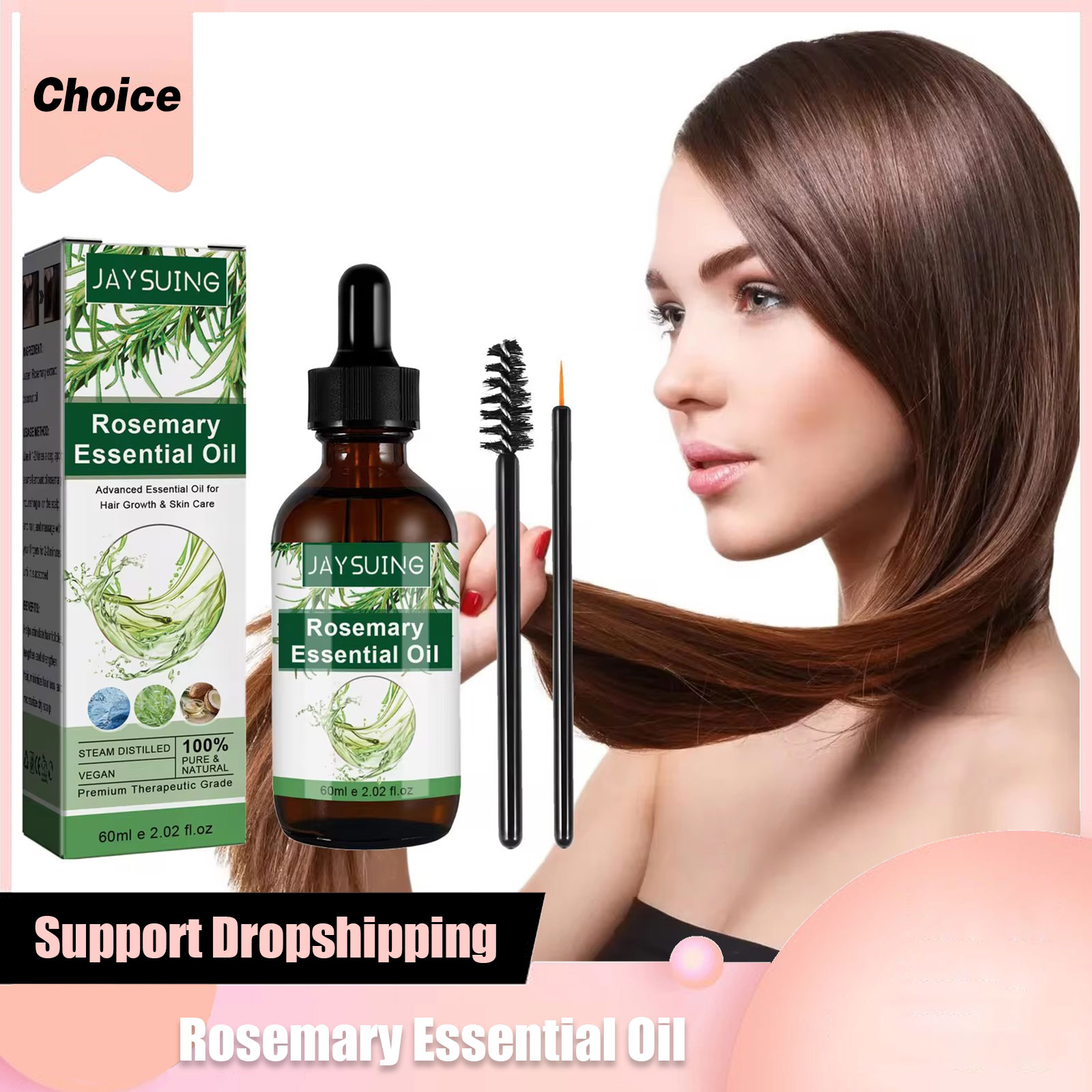 Rosemary minyak esensial untuk - Hair Growth Serum Oil ulasan dan harga