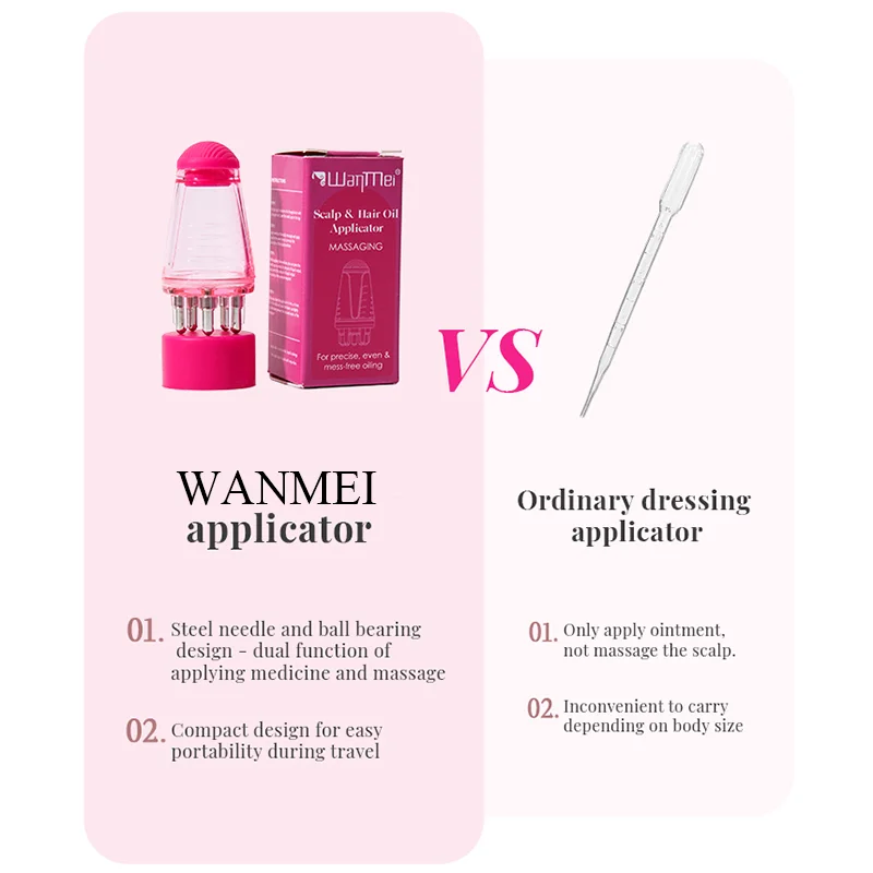 6ML Sisir Cairan Aplikator Kul - Hair Care Tonic ulasan dan harga