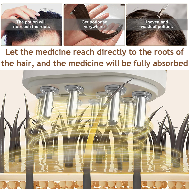 Sisir Pijat Getar Elektrik unt - Hair Care Essence Oil ulasan dan harga