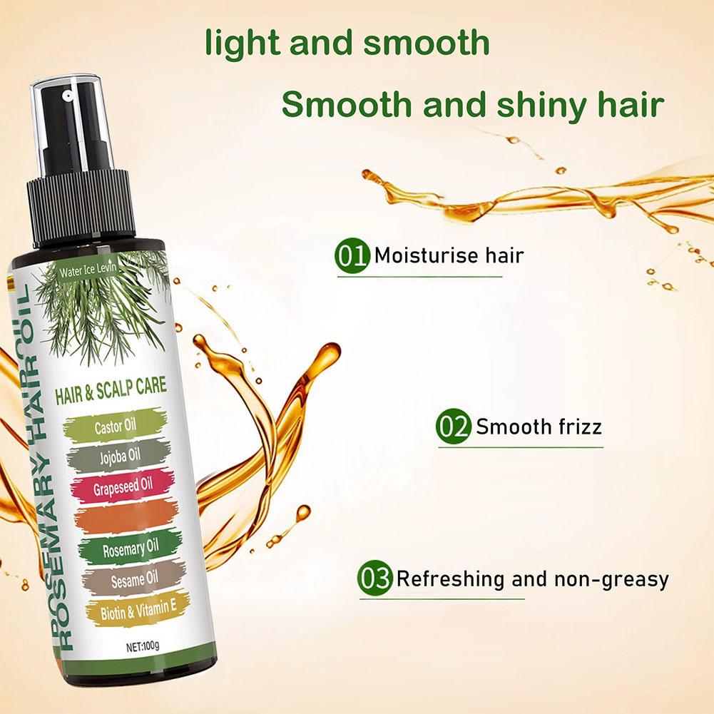 100G Minyak Rosemary Perawatan - Hair Care Essence Oil ulasan dan harga