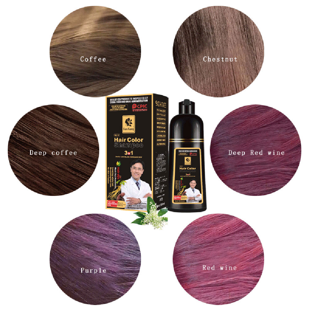 Sampo mewarnai instan 3 dalam  - Hair Care Tonic ulasan dan harga
