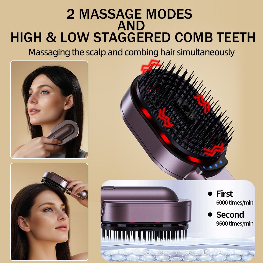 Sisir pijat 4-in-1 sisir rambu - Hair Care Essence Oil ulasan dan harga