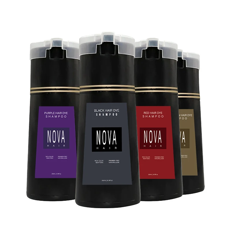 Nova Hair Dyeing Shampoo Pewar - Hair Care Tonic ulasan dan harga
