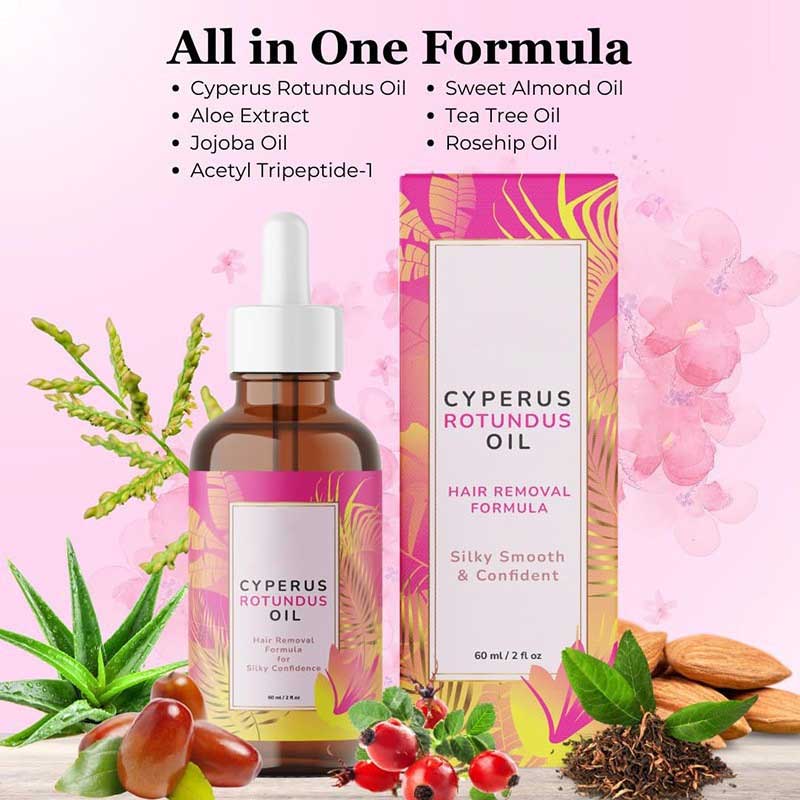 60Ml Minyak Cyperus Rotundus P - Hair Care Essence Oil ulasan dan harga